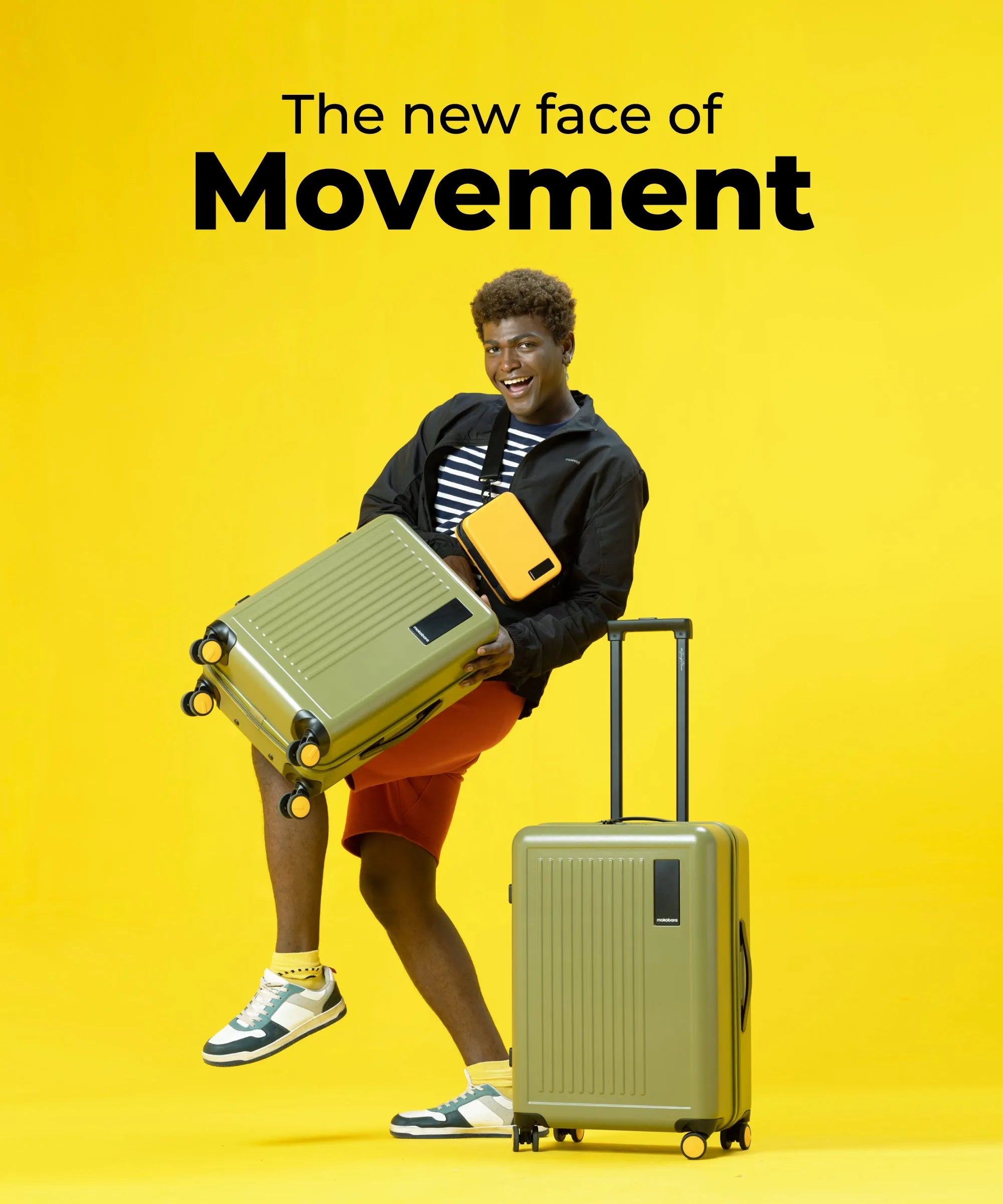 Color_Crypto Sunray (Limited Edition) | The Transit Luggage - Set of 2