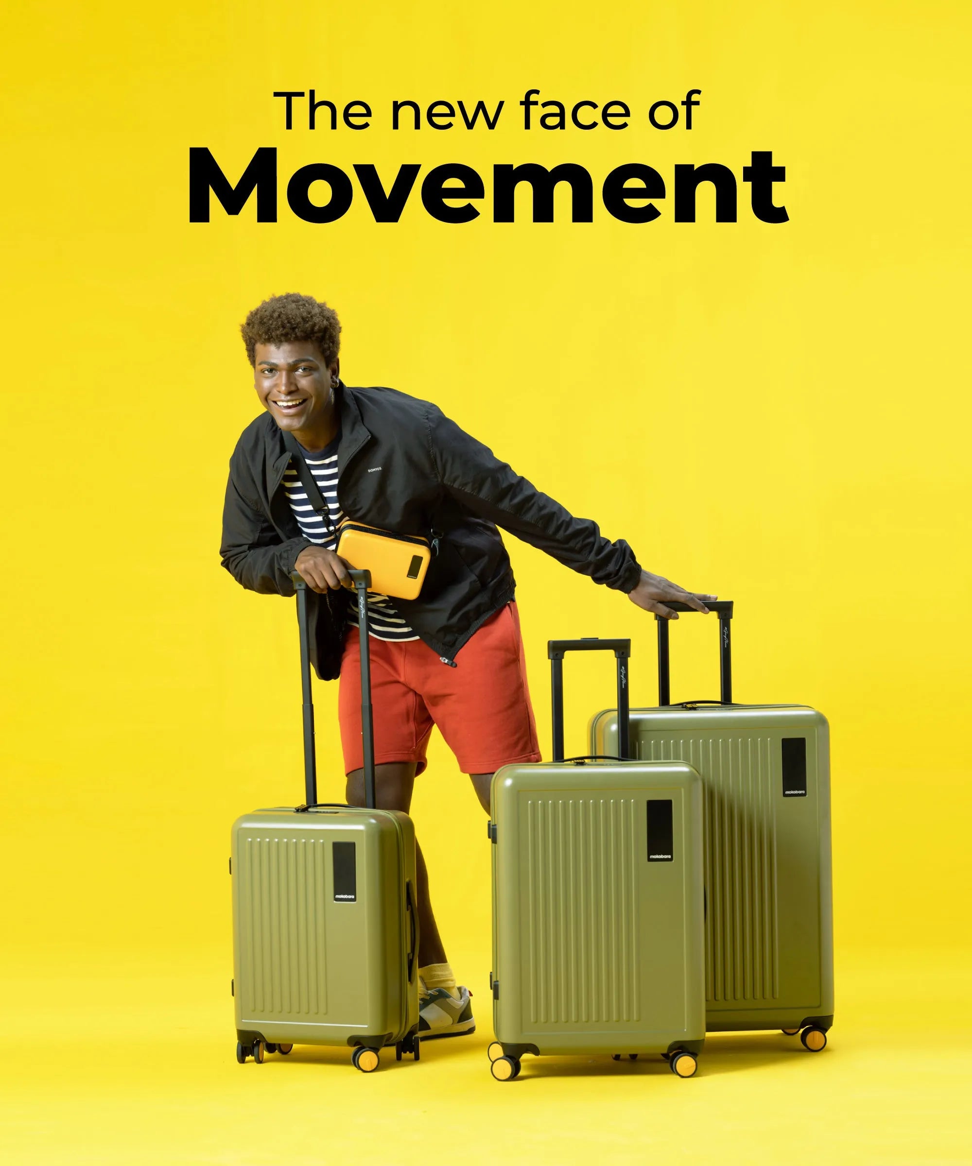 Color_Crypto Sunray (Limited Edition) | The Transit Luggage - Set of 3