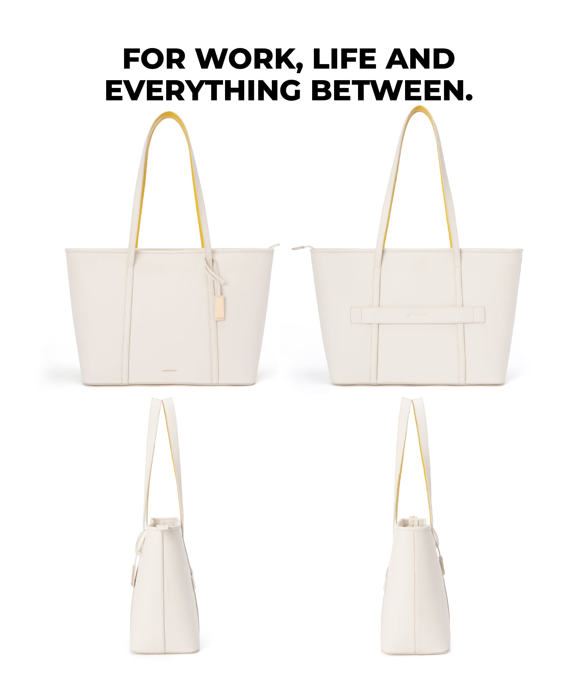 Color_Oatmik| The Astrid Tote
