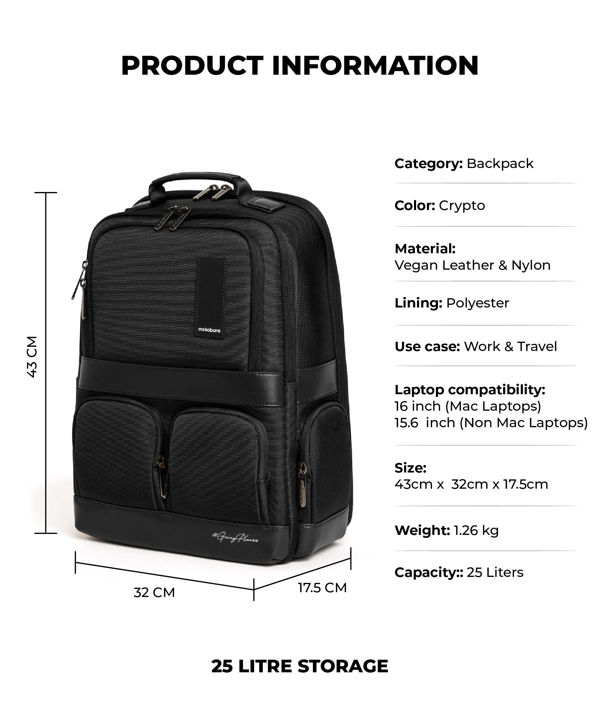 Color_Crypto | The Terra Work Backpack