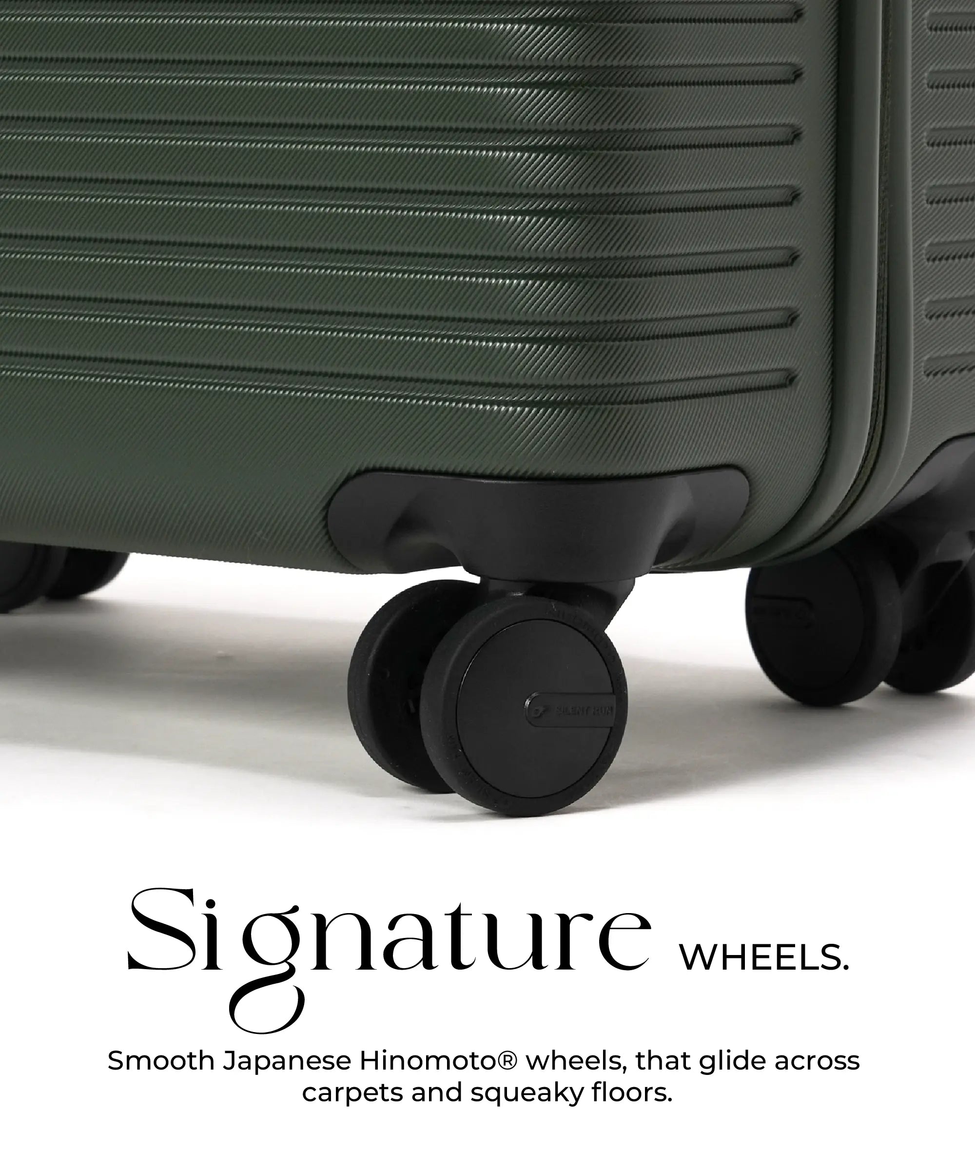 Color_Seaweed Green | The Cabin Luggage