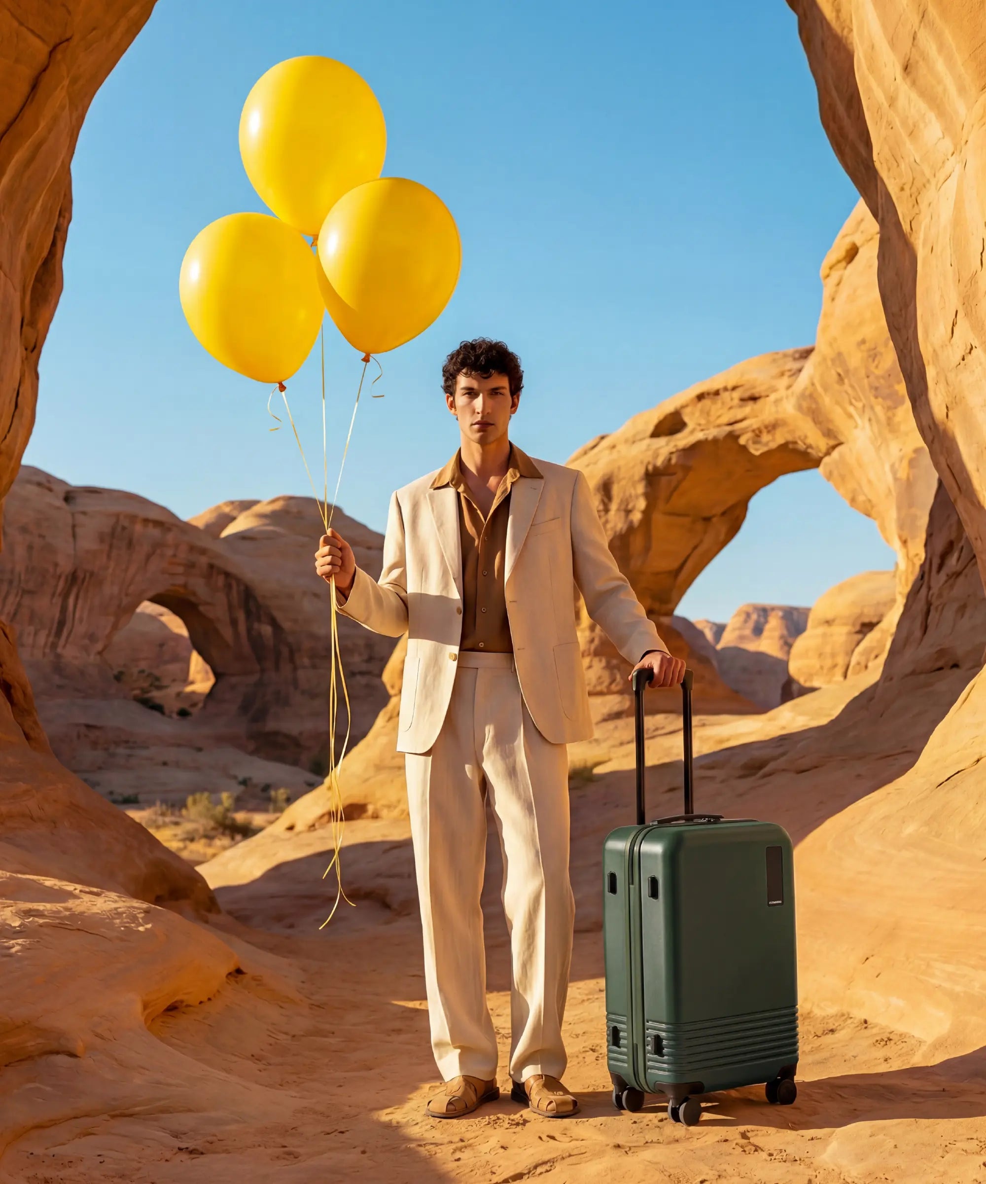 Color_Seaweed Green | The Cabin Luggage