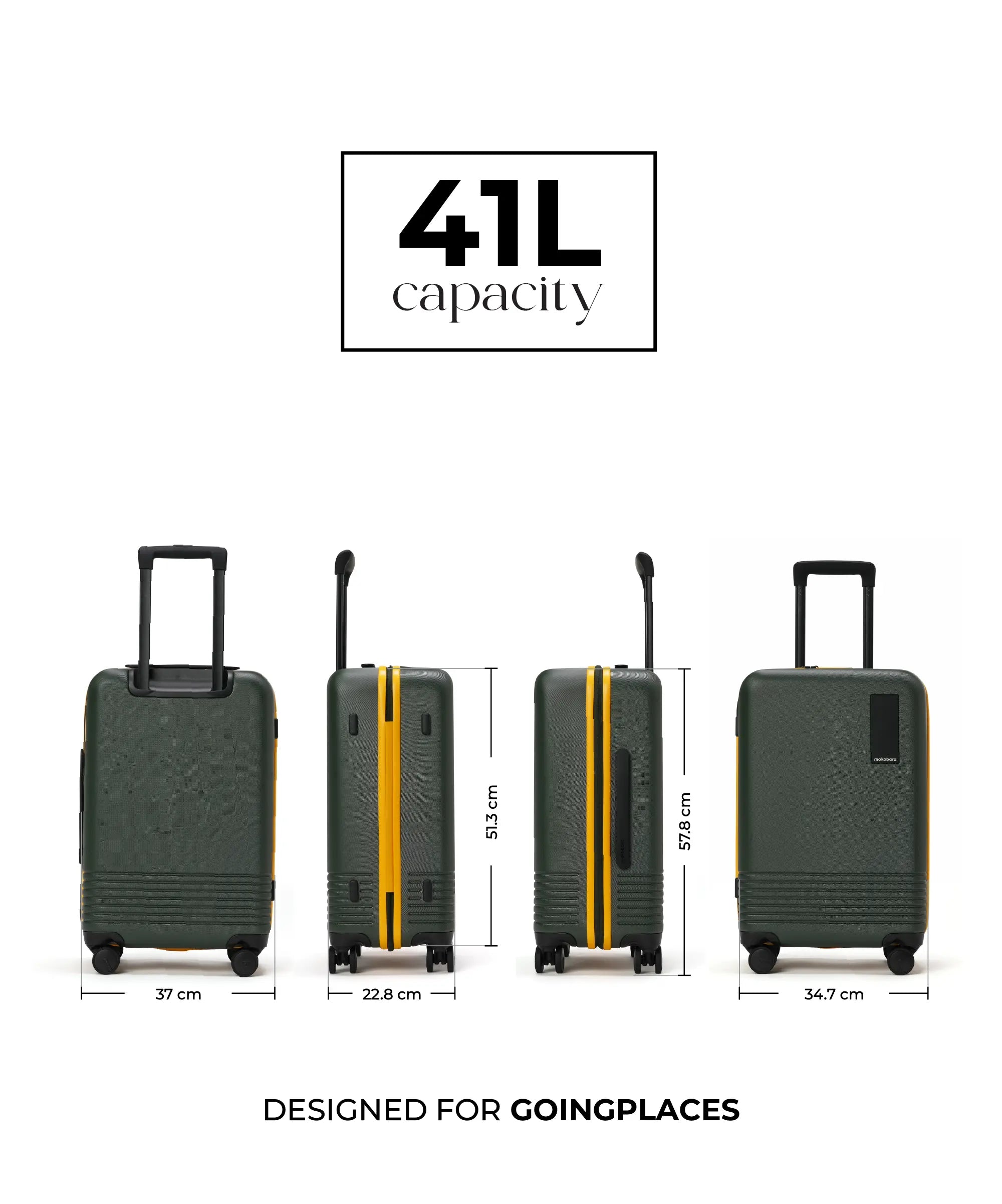 Color_Forest Sunray | The Cabin Luggage