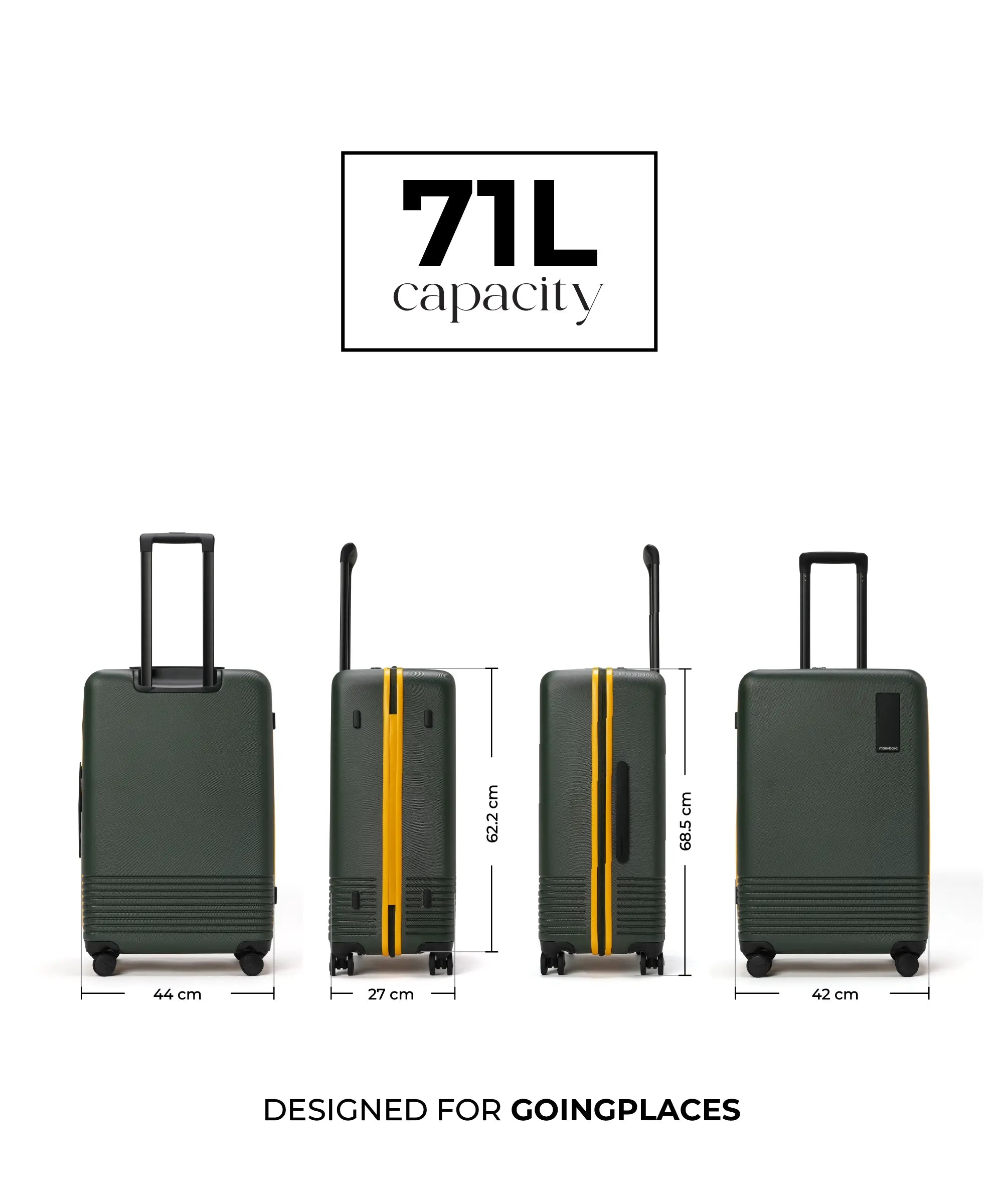 Color_Forest Sunray  | The Check-in Luggage