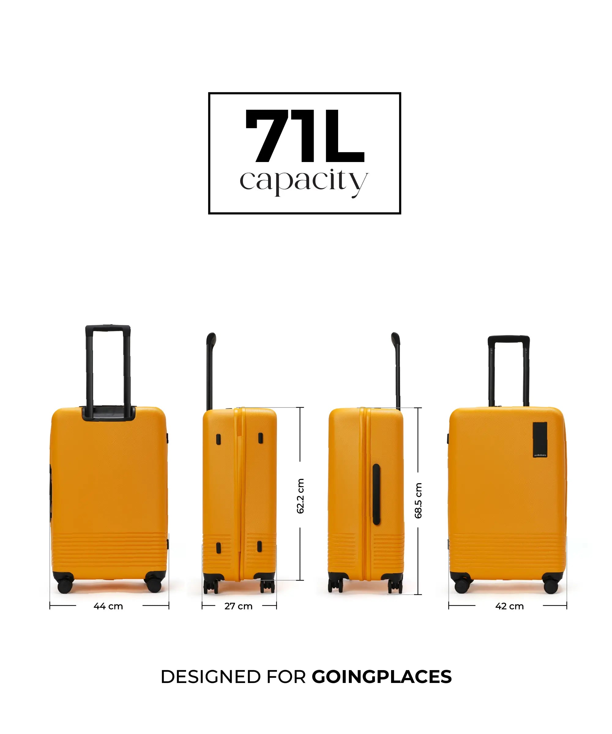 Color_Sunnyside Yellow | The Check-in Luggage