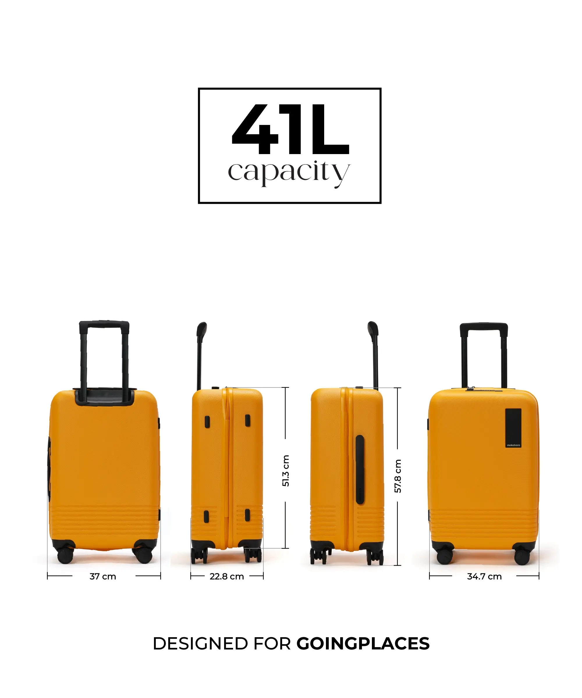 Color_Sunnyside Yellow | The Cabin Luggage