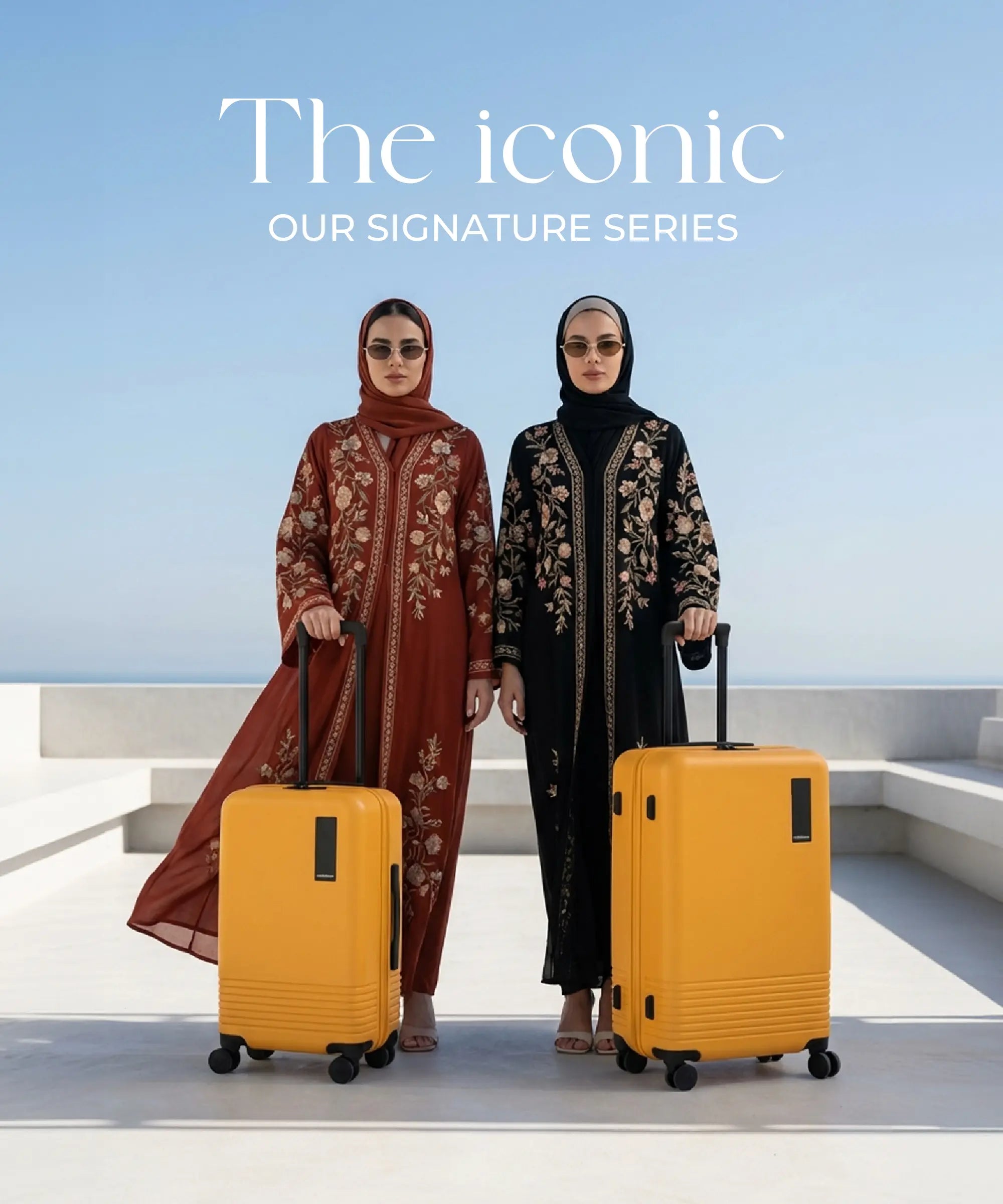 Color_Sunnyside Yellow | Set of Two Luggage