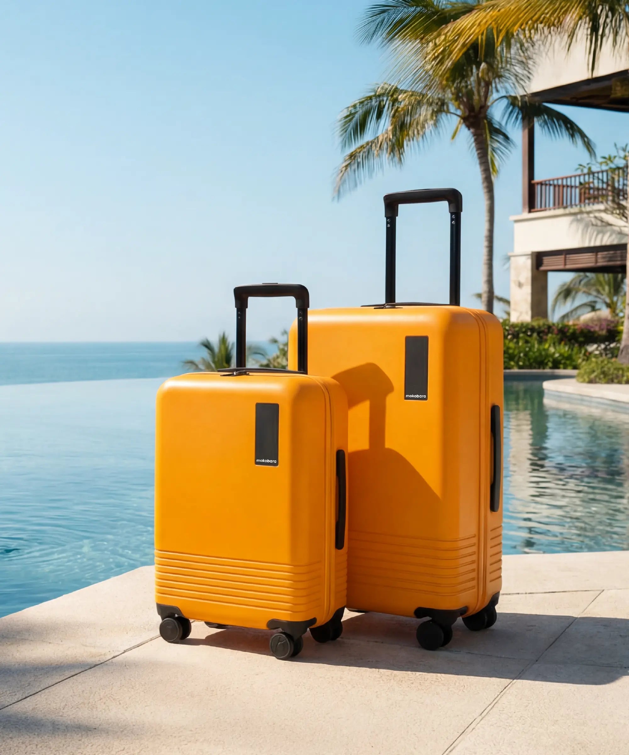 Color_Sunnyside Yellow | Set of Two Luggage