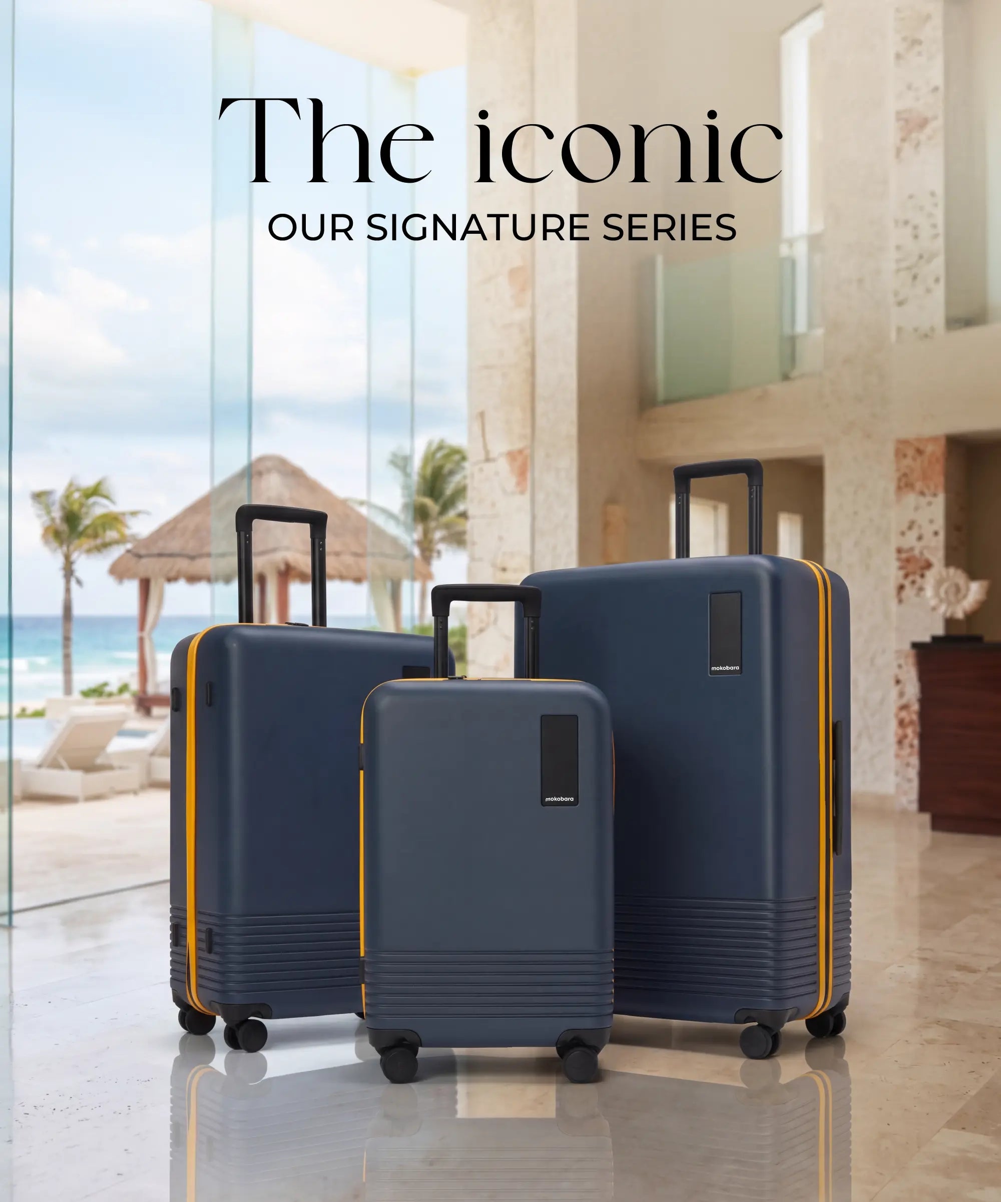 Color_Ocean Sunray | Set of 3 Luggage