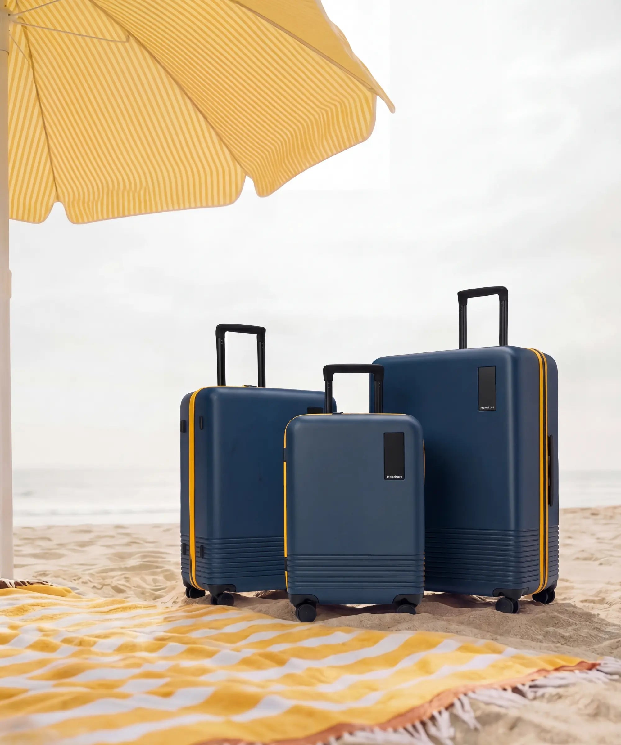 Color_Ocean Sunray | Set of 3 Luggage