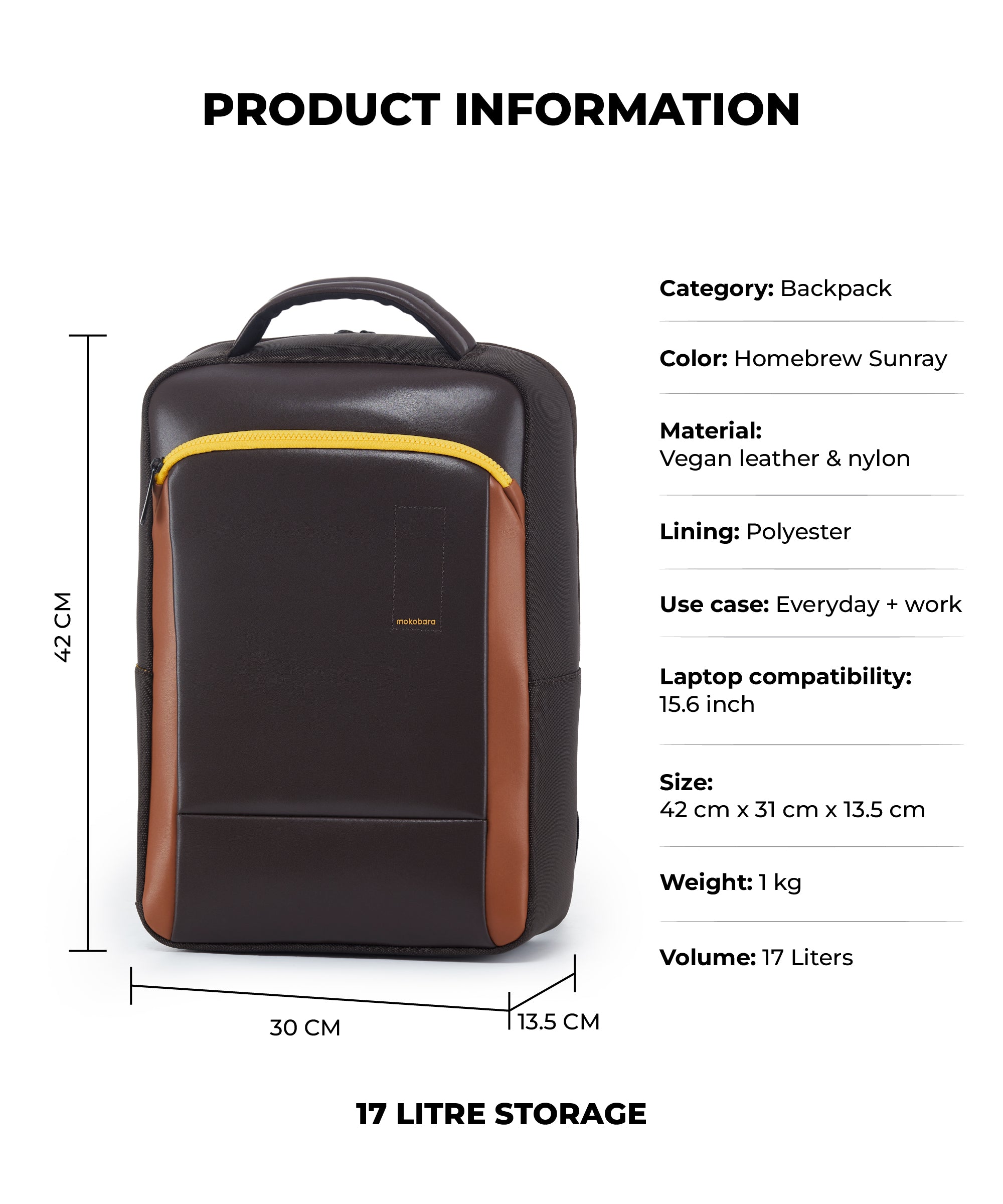 Color_ Homebrew Sunray 2.0 | The Spacewalk Backpack - 17L