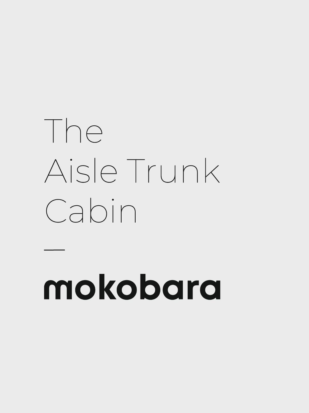 Color_Cool Beans | The Aisle Trunk - Cabin