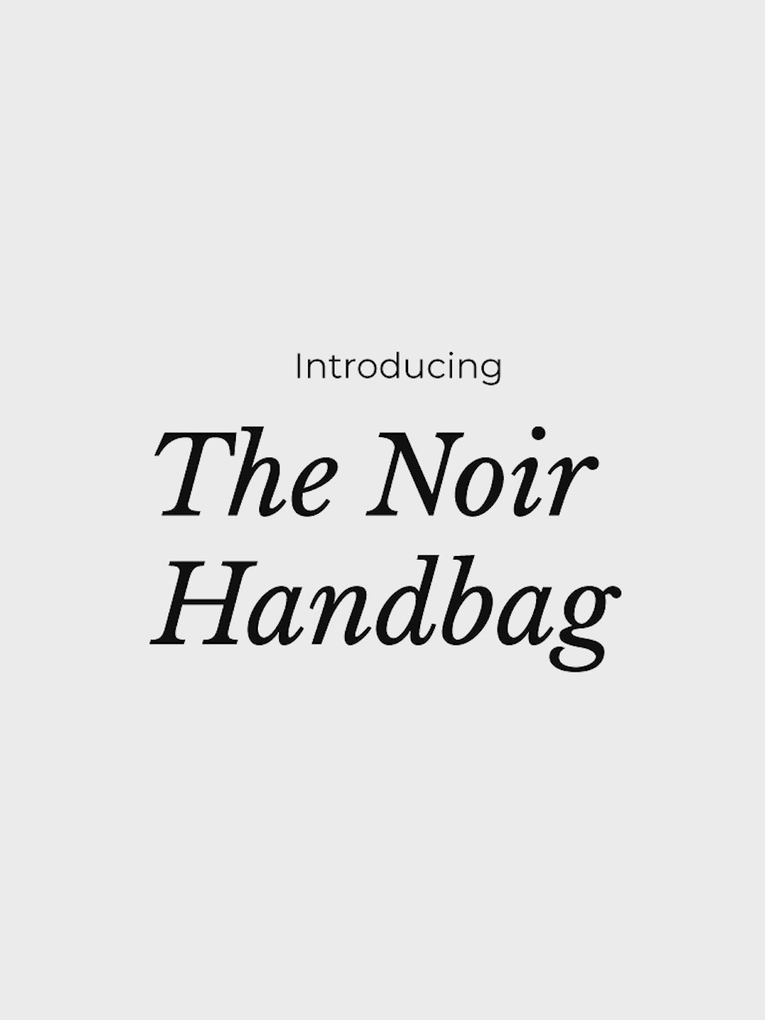 Color_Holidate | The Noir Handbag