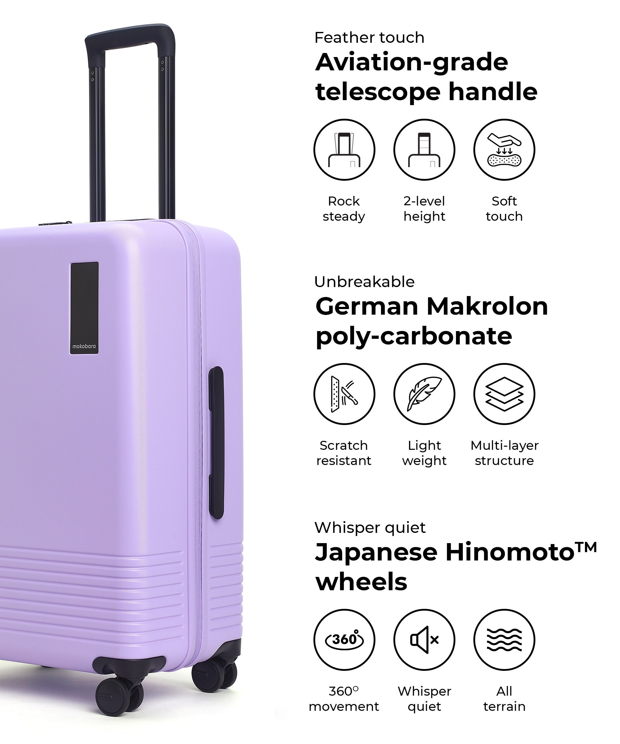 Color_Cosmic Vibes (Limited Edition) | Set of 3 Luggage