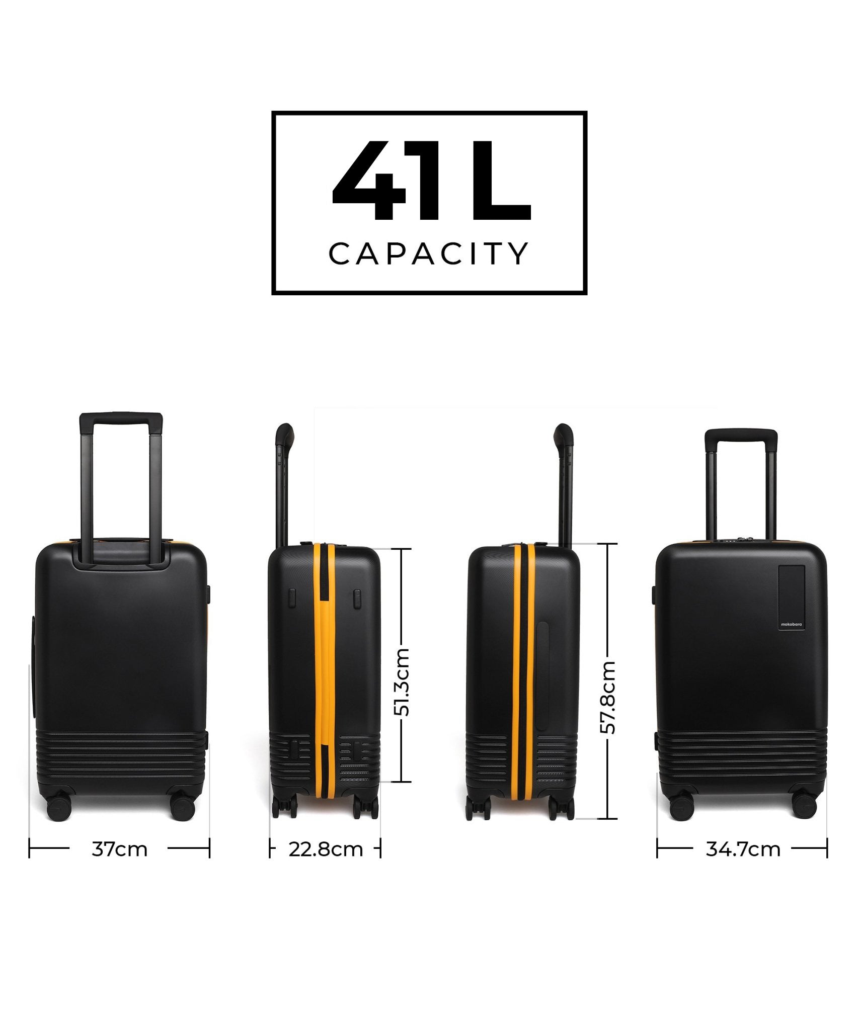 Color_Crypto Sunray (Limited Edition) | Set of 3 Luggage