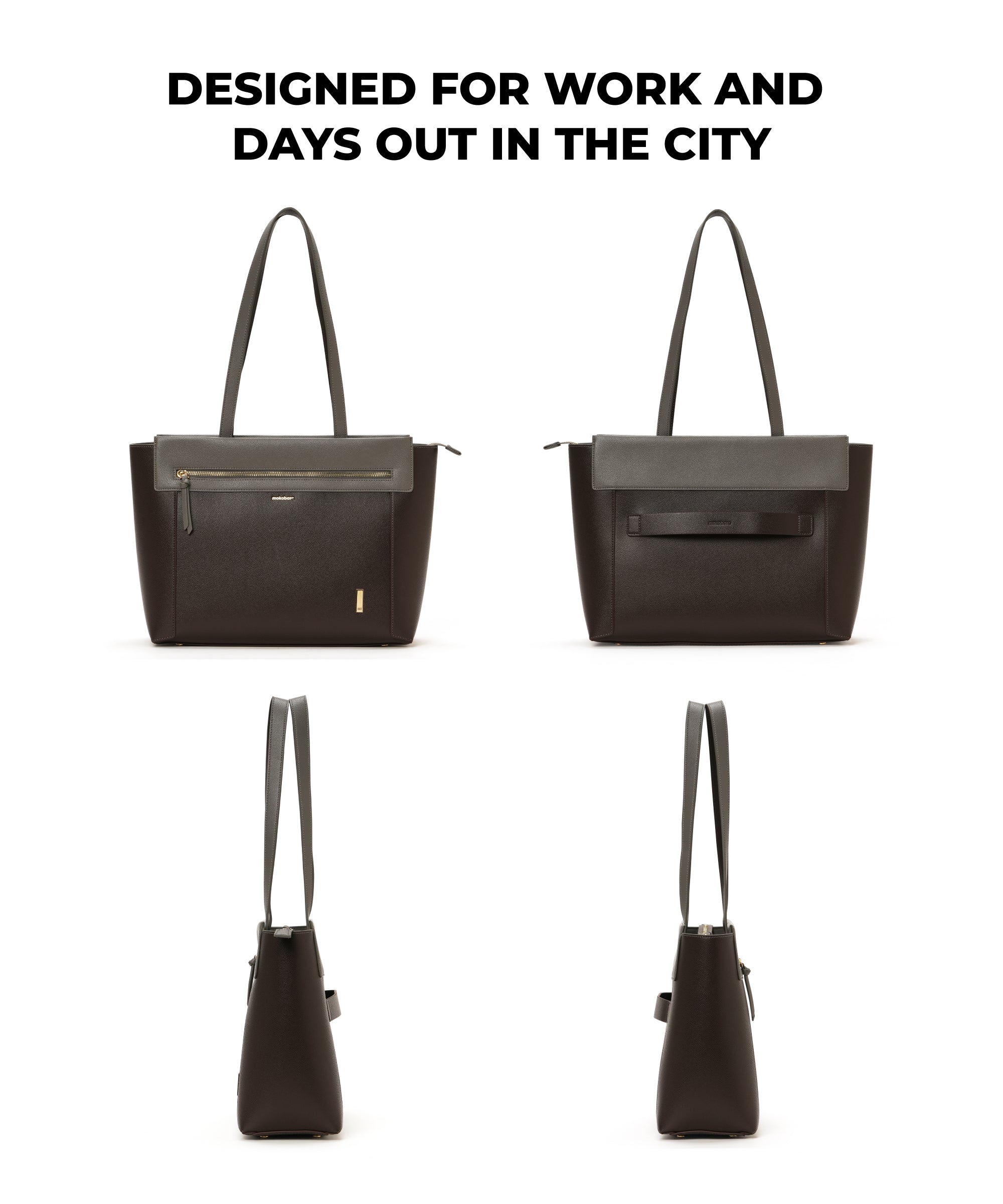 Color_Black Coffee | The Dawn Tote