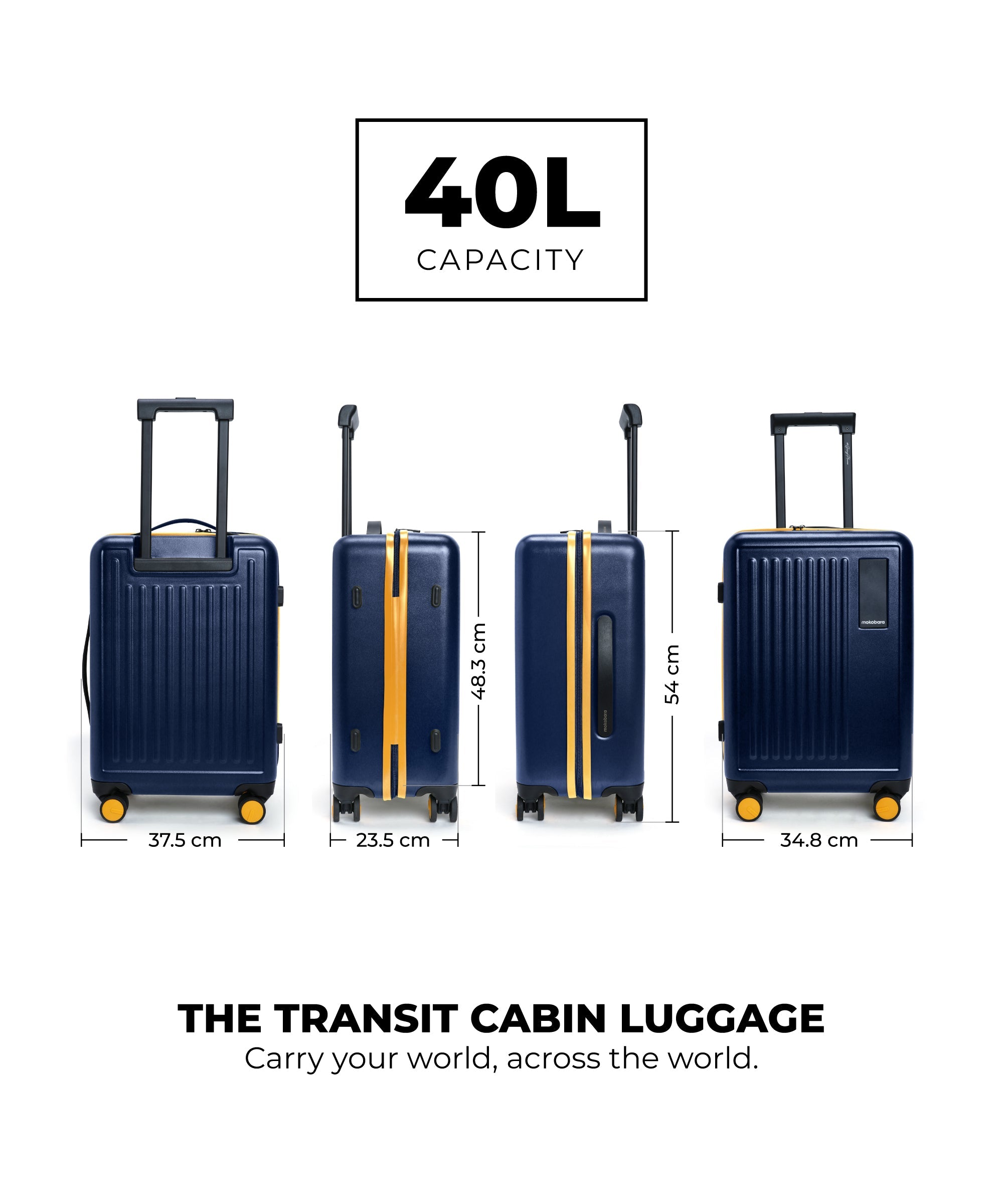 Color_ We meet Again Sunray (Limited Edition) | The Transit Luggage - Cabin