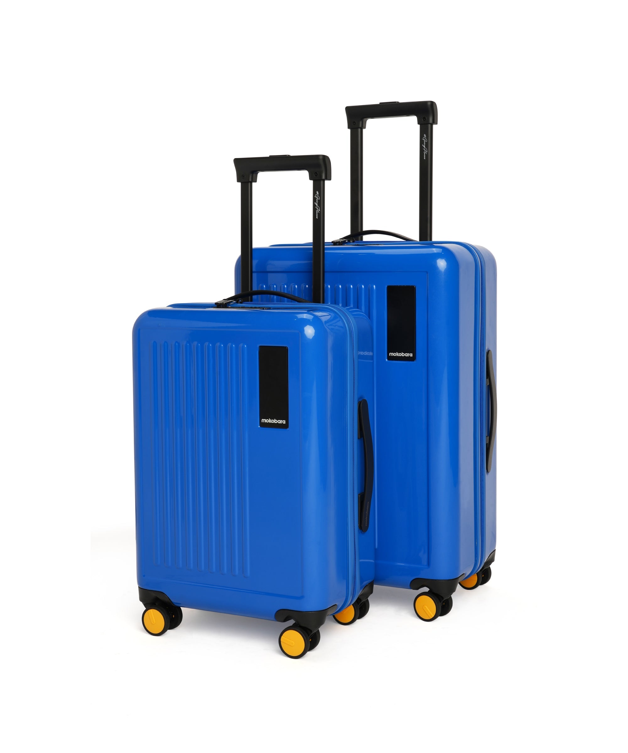 Color_ Maximalist Blue (Gloss Edition) | The Transit Luggage - Set of 2