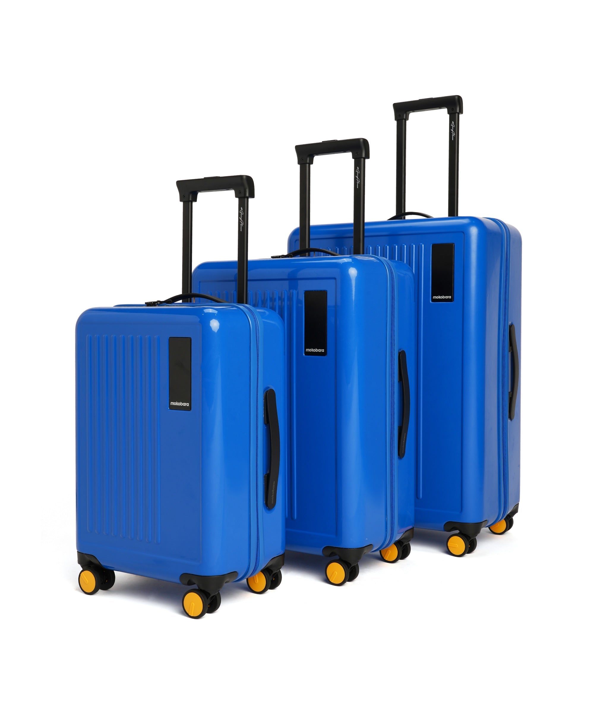 Color_Maximalist Blue (Gloss Edition) | The Transit Luggage - Set of 3